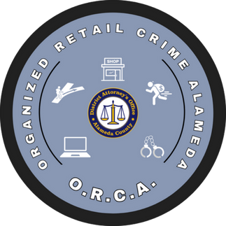 Organized Retail Crime Alameda O.R.C.A logo Organized Retail Theft