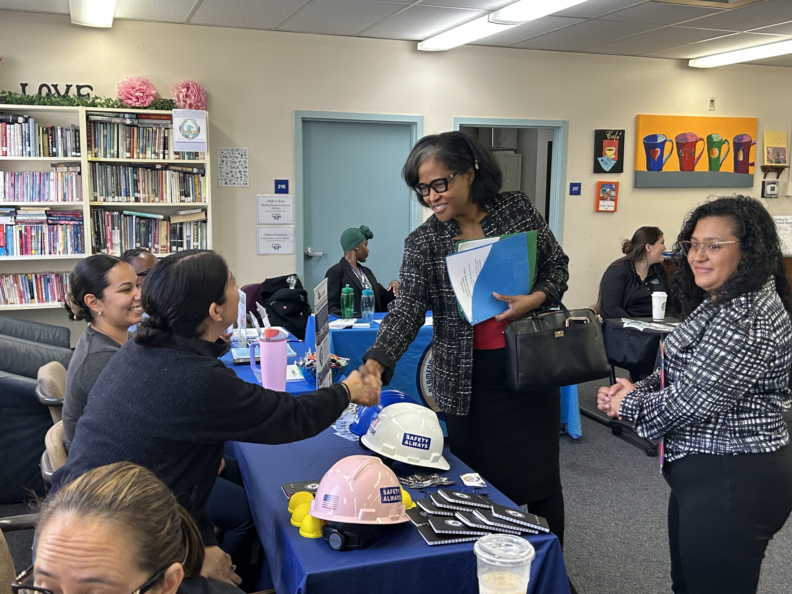 Helping community members access employment opportunities and supportive services through the Family Justice Center